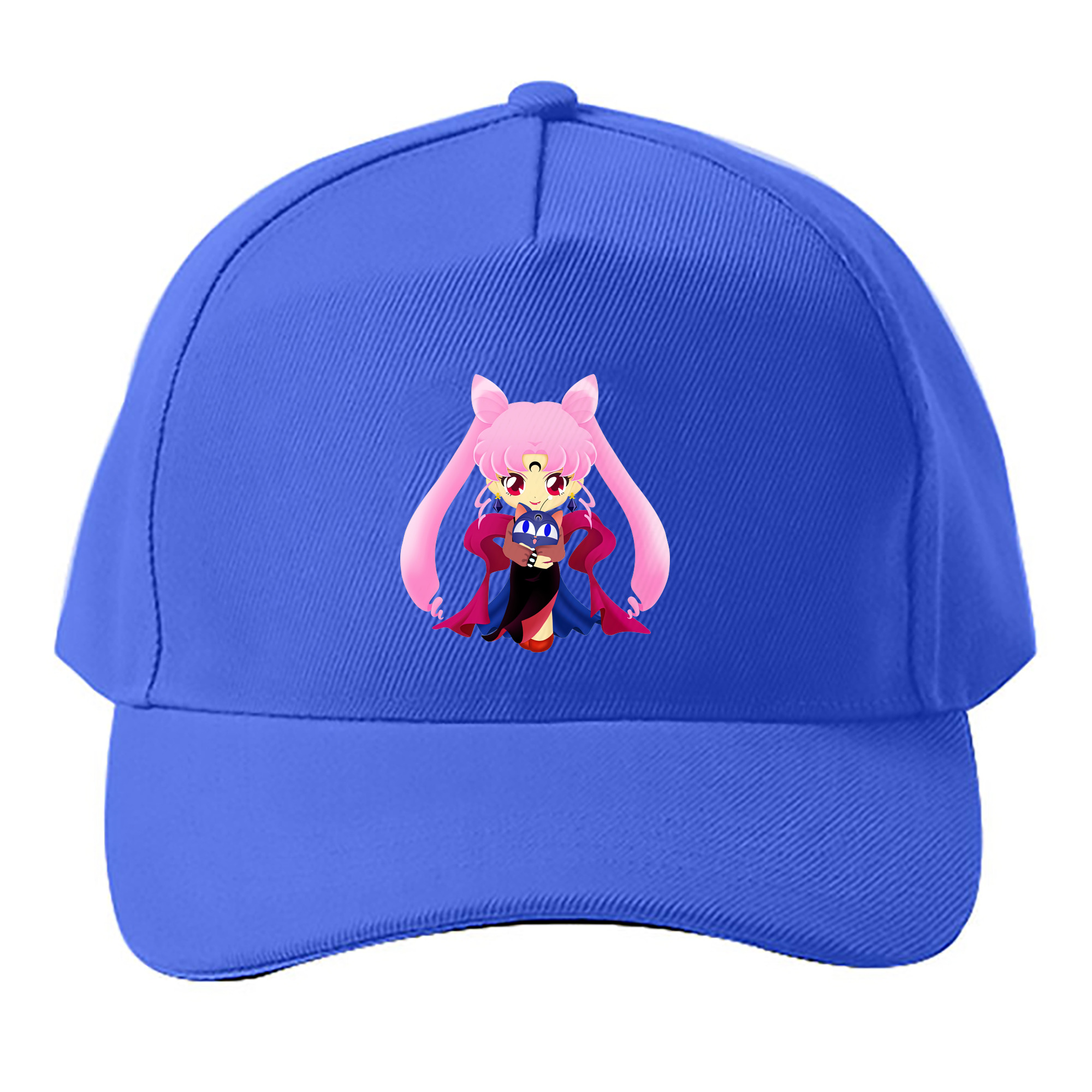 （画像用） 美少女戦士セーラームーン ちびうさ Sailor Moon Chibiusa Tsukino Usagi Small Lady Serenity ベースボールキャップ 綿100％ 男女兼用 帽子 スポーツ